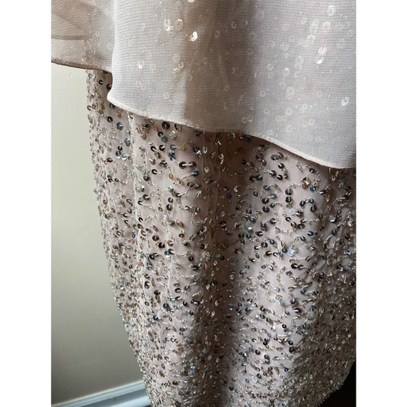 J. Kara Formal Pink Sequin Evening Gown size 18 - Picture 5 of 16